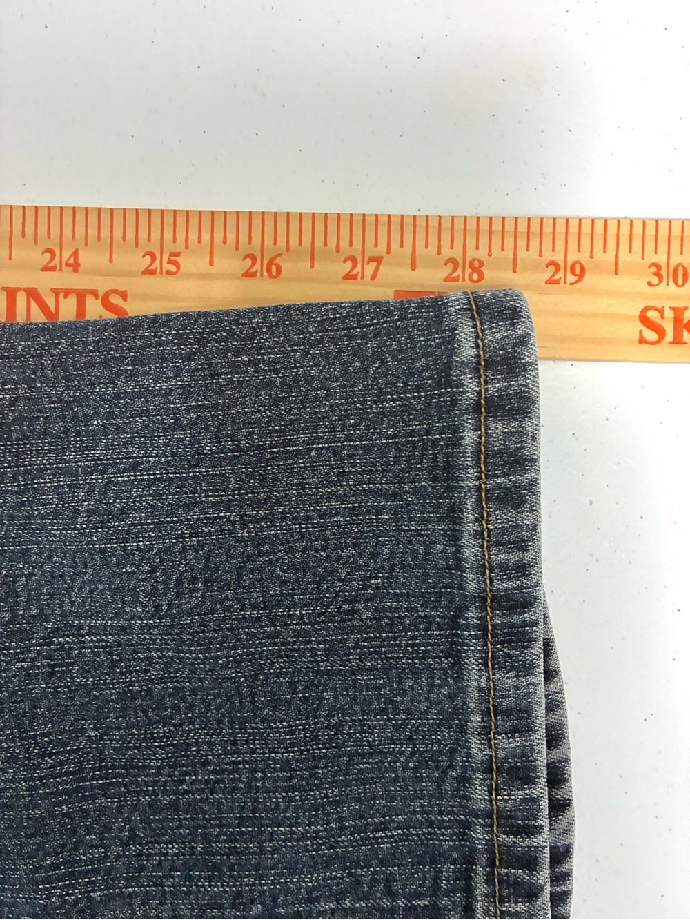 Levi’s 550 Relaxed Bootcut Jeans Y2K Made in Mexico Medium Wash Size 12S 31x28.5 - Picture 9 of 10